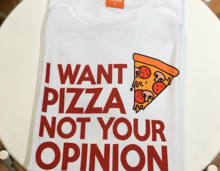 Tshirt vinil textil